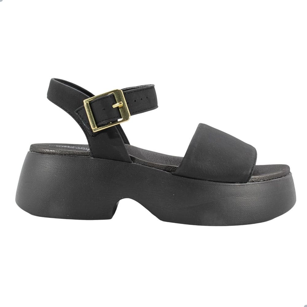 Sandália Feminino Modare Nobuck Ultra Soft Preto