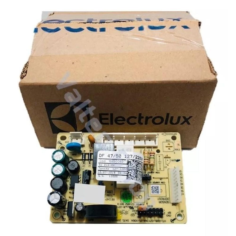 Placa Geladeira Electrolux Df47 Df50 Df49A Df49X 64500437