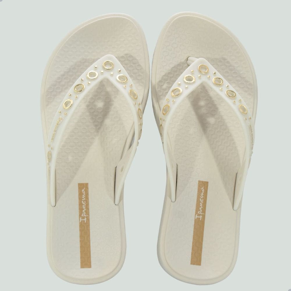 Tamanco Ipanema Luxe Adulto Bege Claro