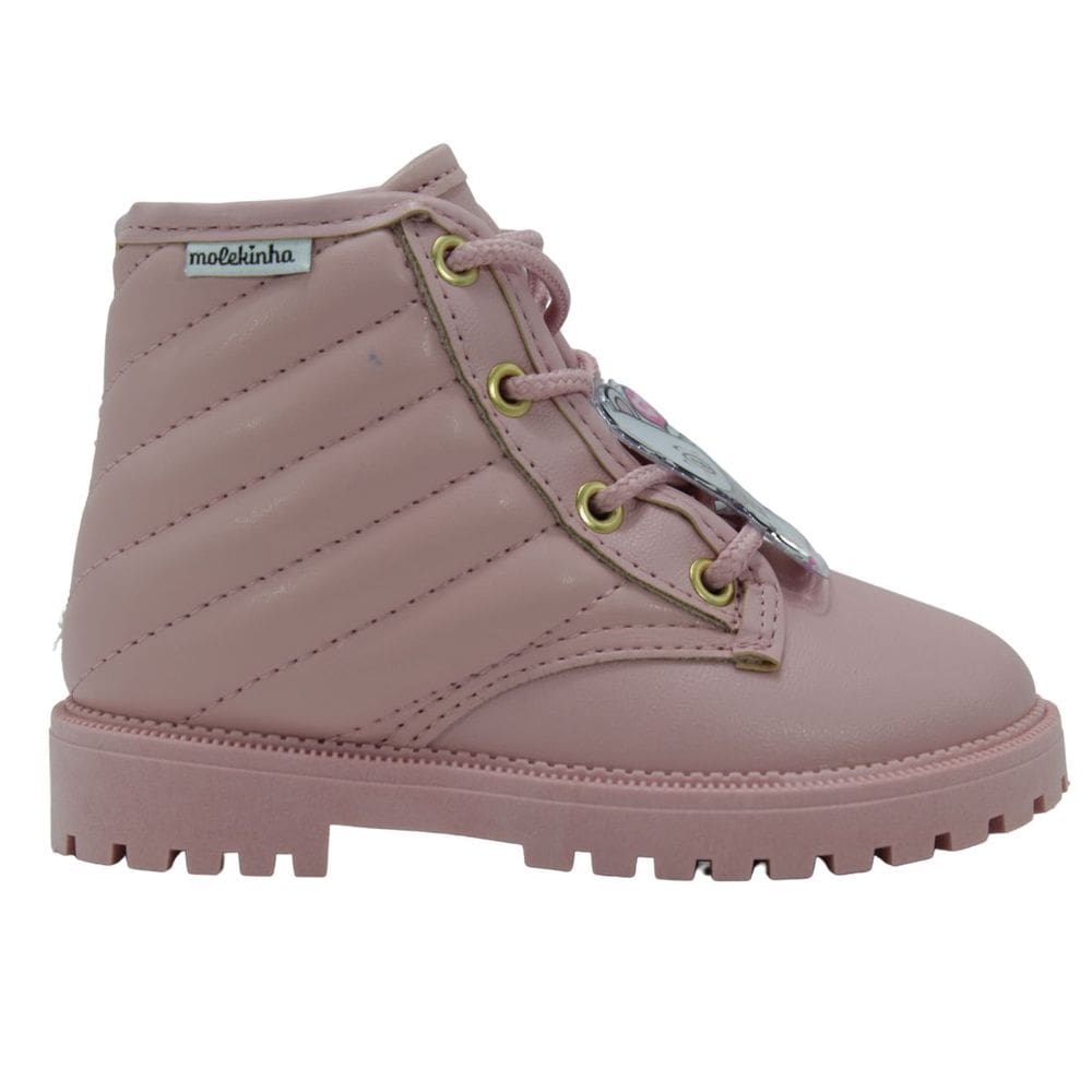 Coturno bb Molekinha Rosa