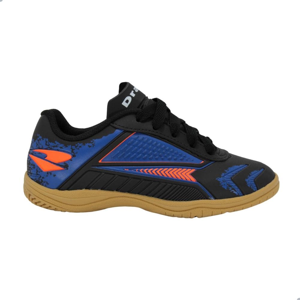 Tenis Infantil Ind Dray Ind Preto e Azul