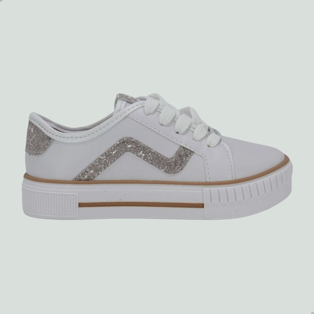 Tênis Casual Infantil Molekinha Branco