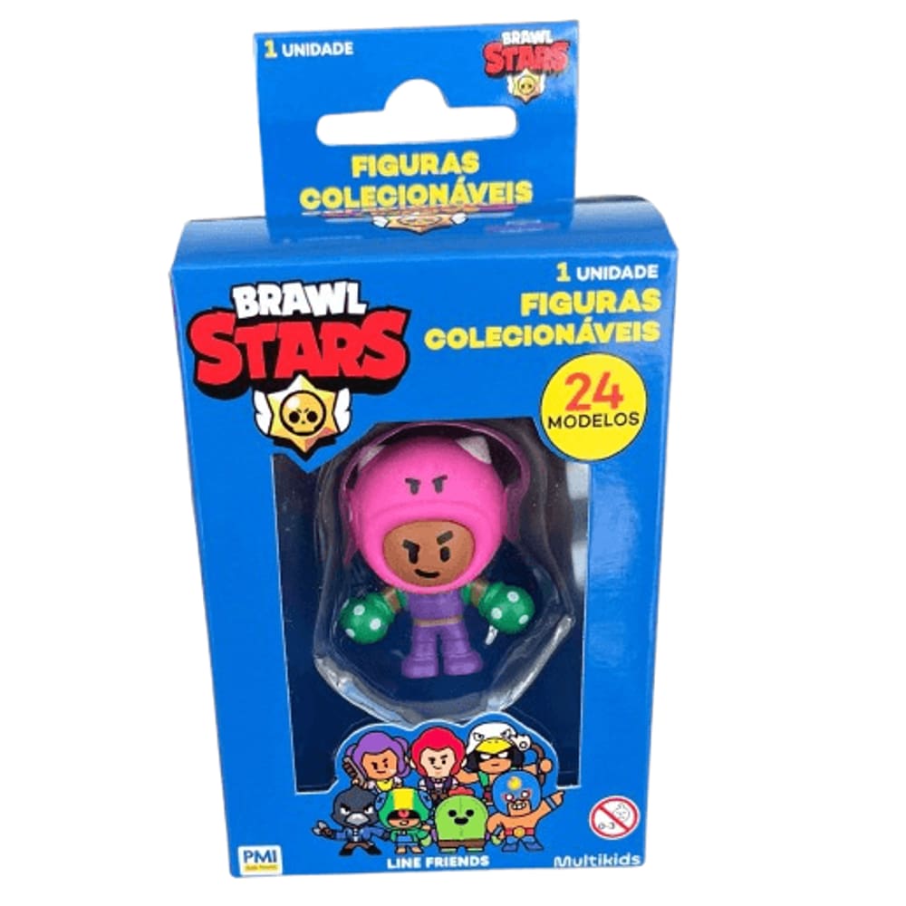 Mini Boneca Braw Stars - Rosa MULTIKIDS