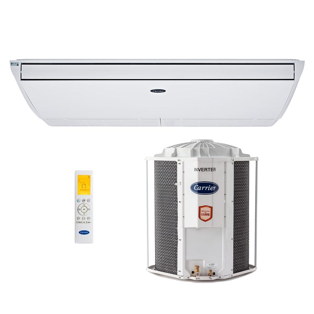 Ar Condicionado Split Teto - Inverter R-32 - Carrier - Xpower - 60.000 BTUs - Frio - 220V Monofásico