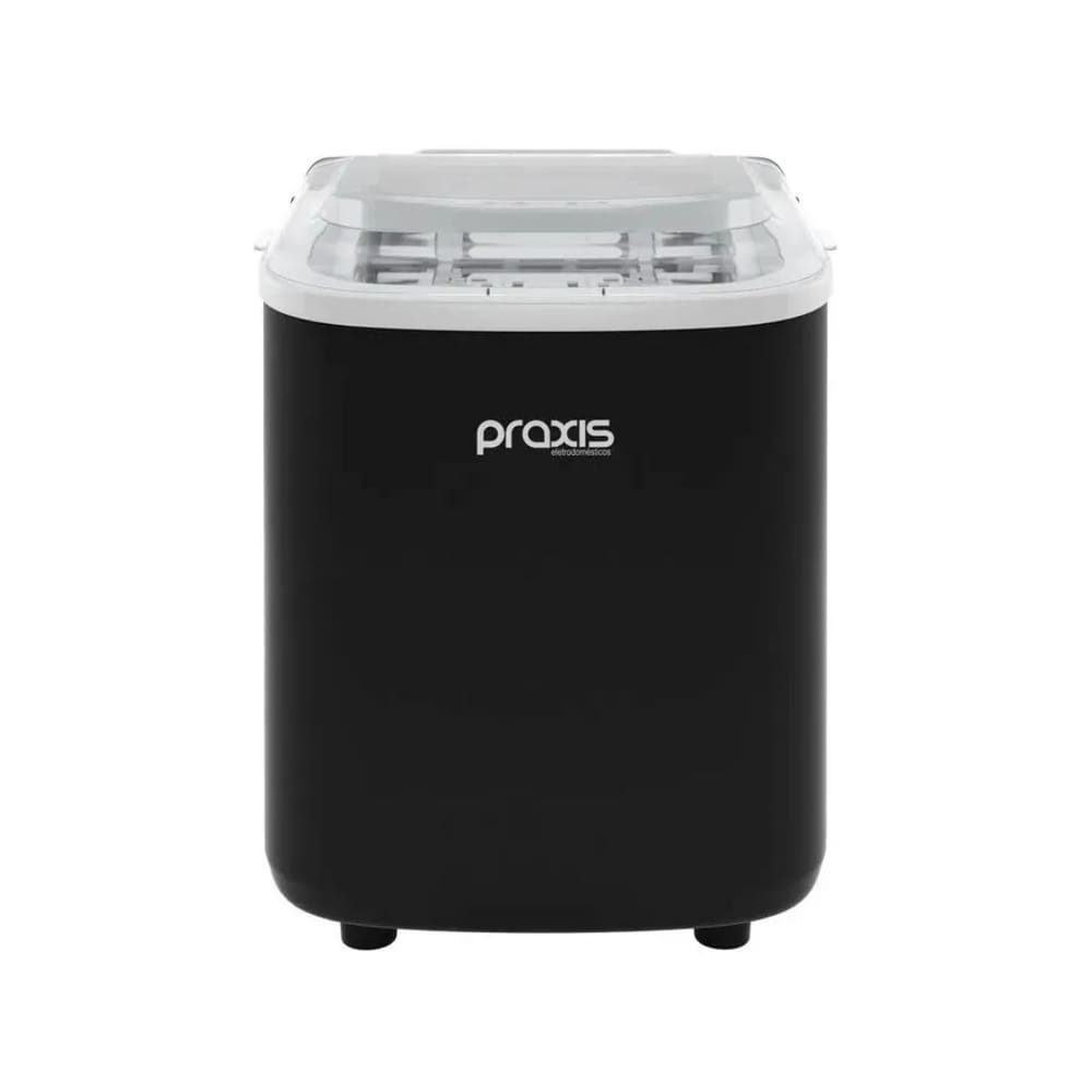 Maquina De Gelo Praxis Preto 12Kg Mgp12-Pt - 127V