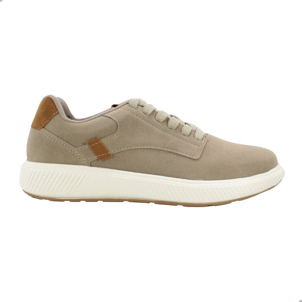 Tênis Masculino Br Sports Camurção Areia Caramelo