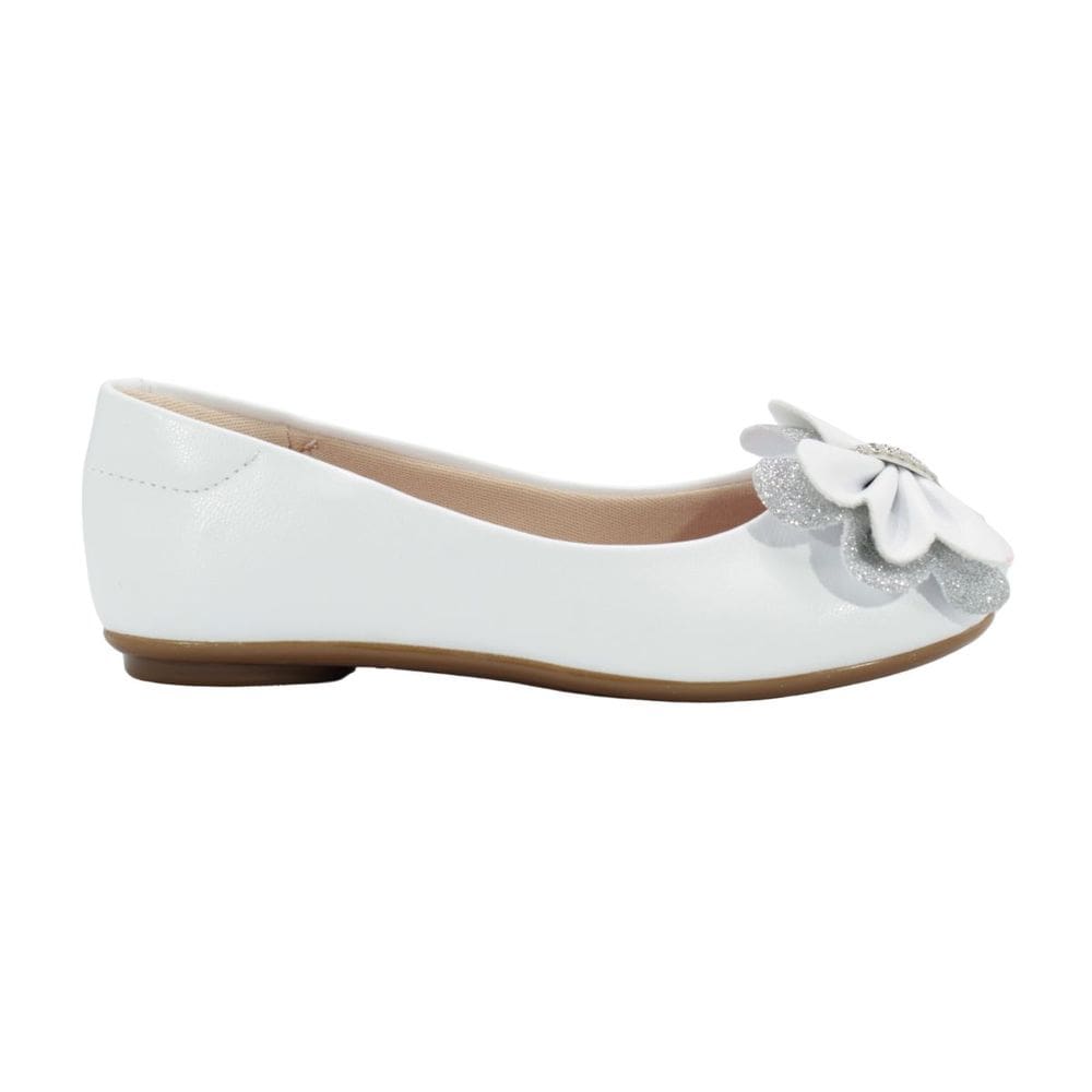 Sapatilha Infantil Molekinha Napa Turim Branco