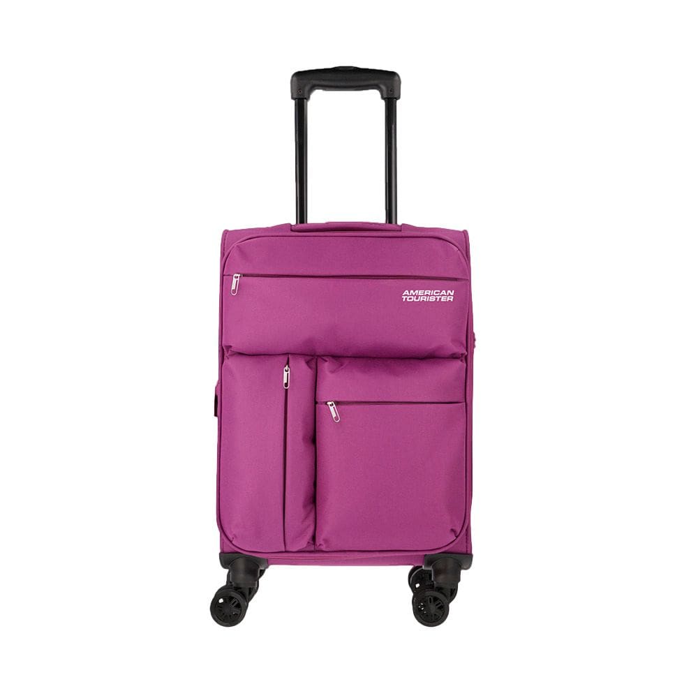 Mala de Bordo American Tourister By Samsonite New Rio Poliéster Expansível Tsa Rosa