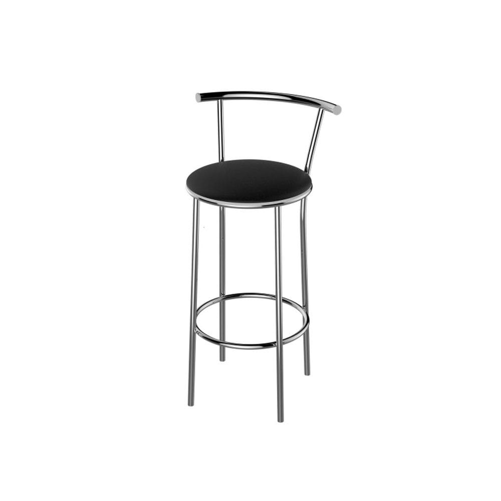 Banqueta Cozinha Redonda - Mônaco Média 60cm Flape