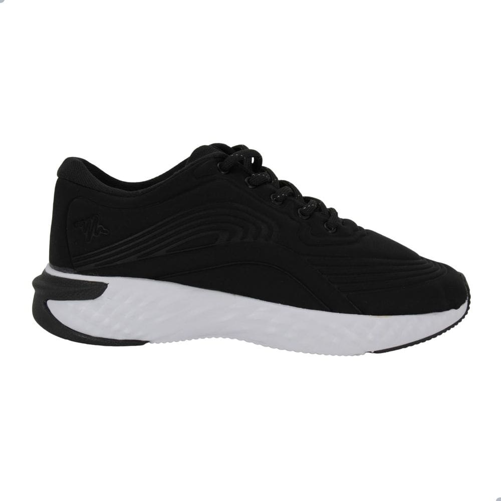 Tênis Feminino Esportivo Actvitta Nylon Sleek Preto