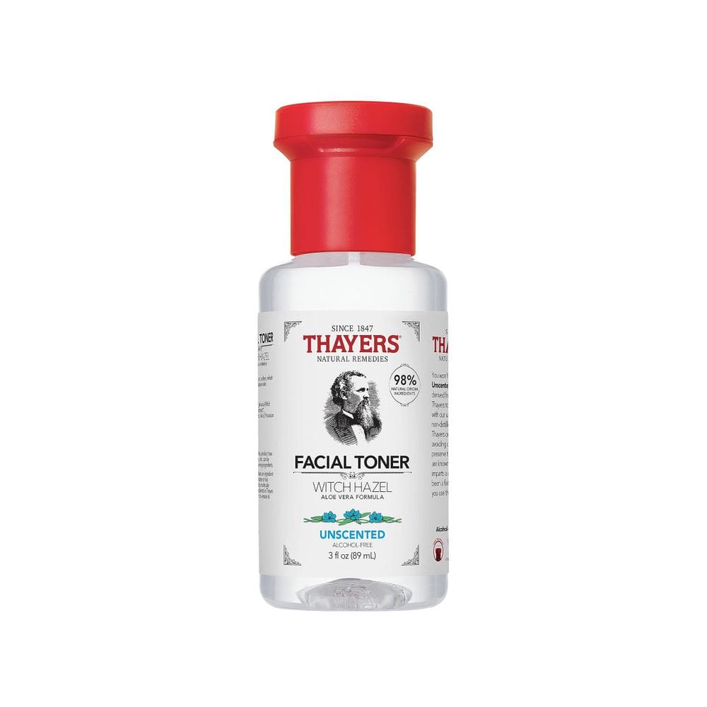 Tônico facial Thayers, sem álcool, hamamélis sem perfume, 90 ml