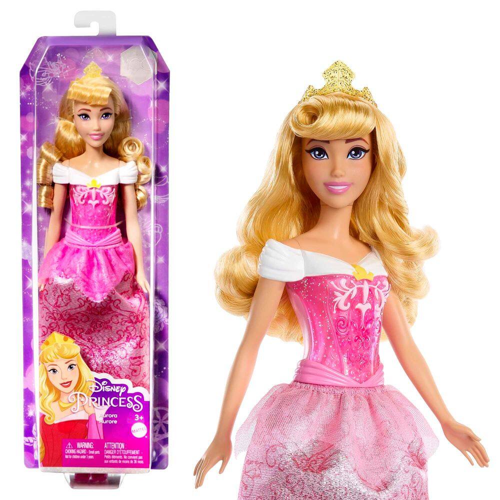 Boneca de moda Mattel Disney Princess Aurora com tiara