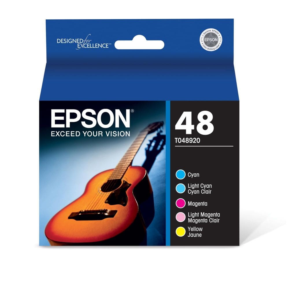 Cartucho de tinta Epson 48 Standard Capacity Color Combo Pack