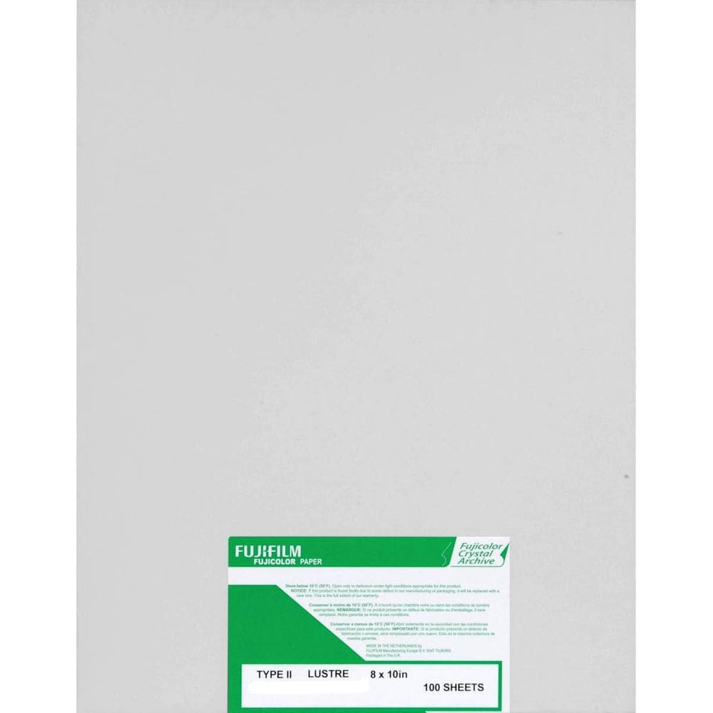 Papel de ampliação Fujifilm Fujicolor Crystal Archive 8x10in