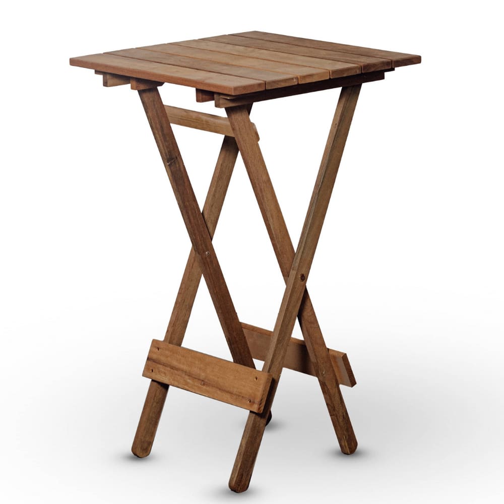 Mesa Bistrô Dobrável em Madeira Nobre