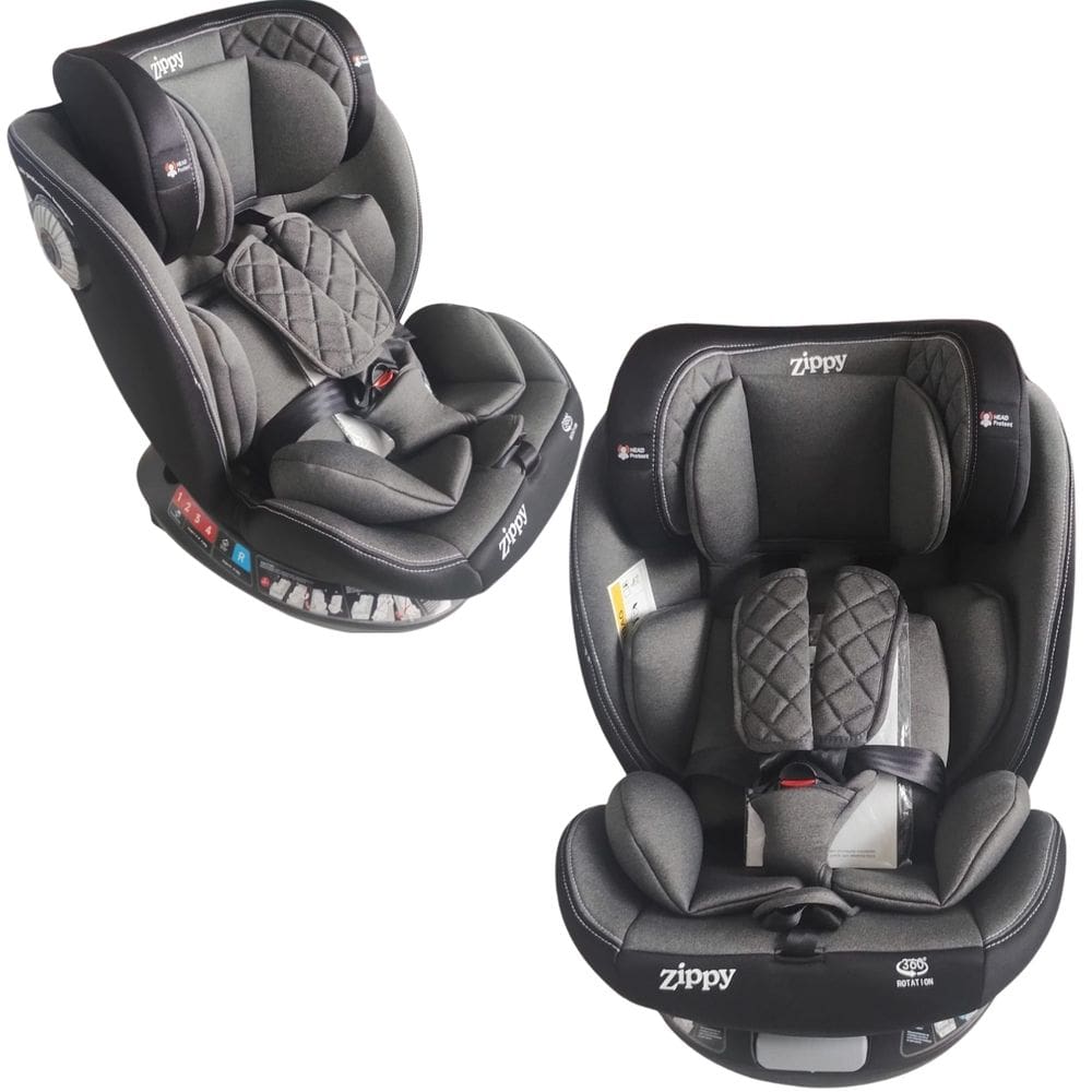 Cadeirinha Infantil para Carro Zippy Cinza 36Kg PF24276