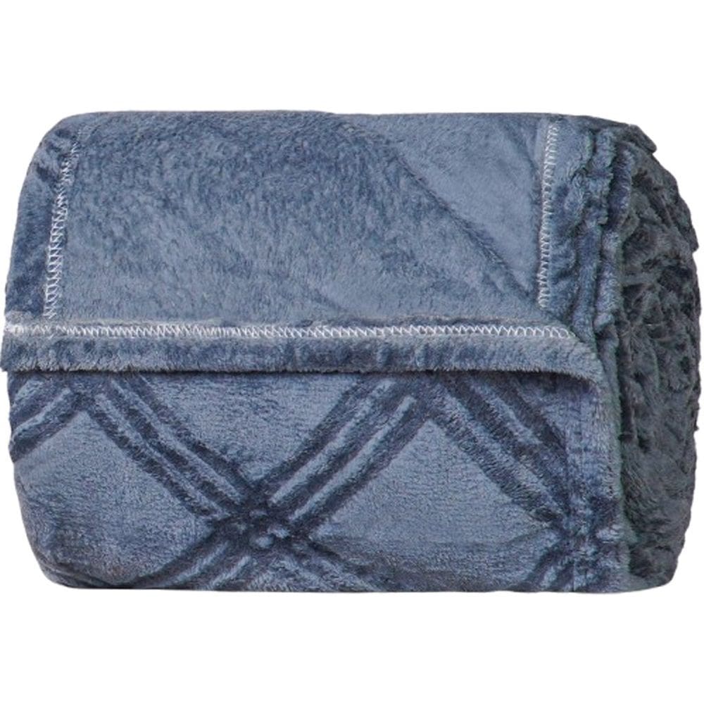 Manta Casal Brushed New Microfibra Flannel 100% Poliéster 180x230
