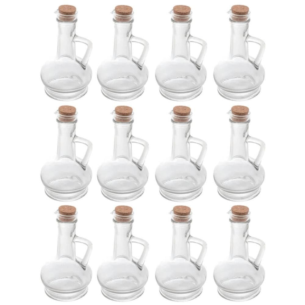12 Galheteiros 230ml Garrafa de Vidro Azeite Restaurante Pote Tampa Rolha Lyor Mesa
