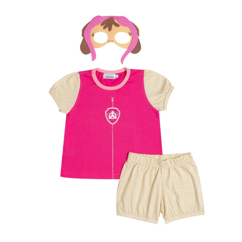 Fantasia Infantil Patrulheira Tamanho: 6