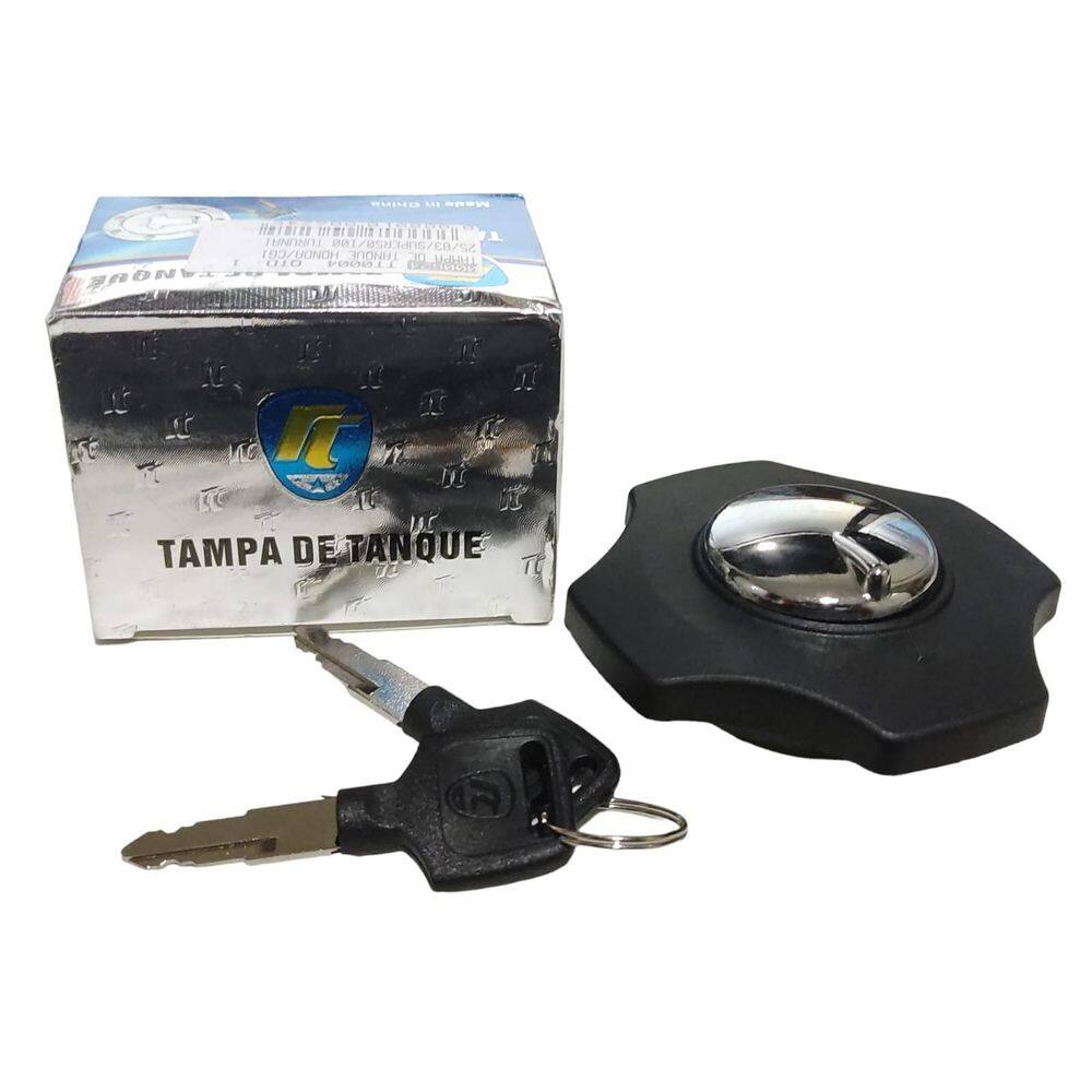 Tampa Tanque Honda Cg 125 Turuna Today - 125 Ml - 2 Chaves