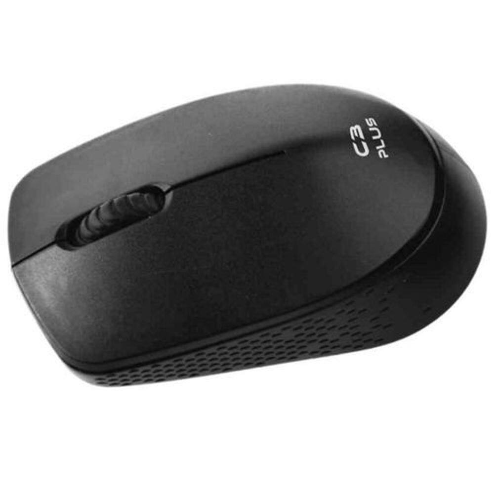 MINI MOUSE SEM FIO C3 USB 2.4 GHz 1000 DPI Preto