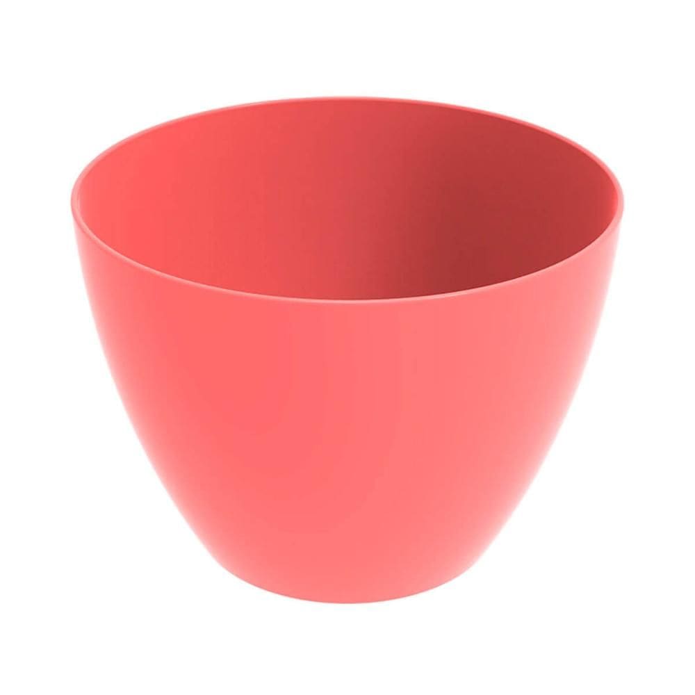 Tigela Redonda Rosa Goiaba Grande 6,2L Crippa Travessa Servir Salada Frutas Pratos Quentes