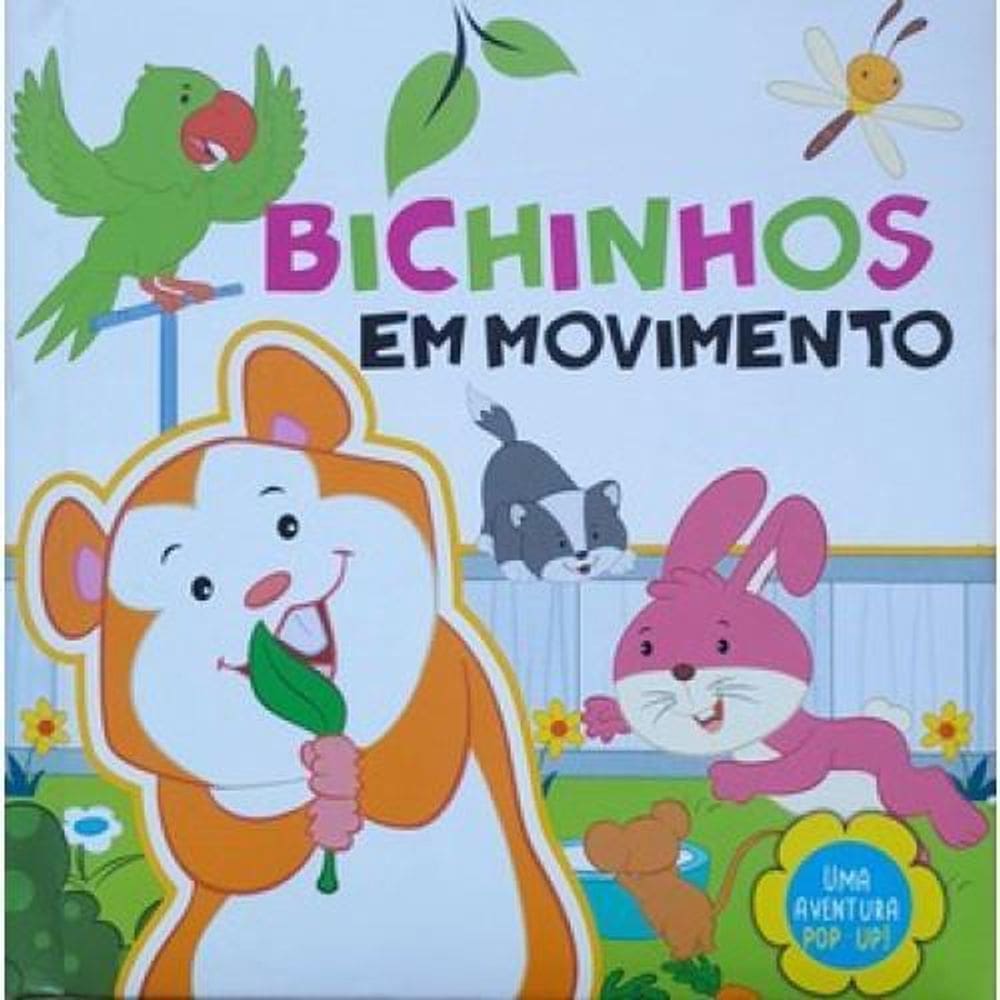 Livro Uma Aventura Pop-Up - Bichinhos Em Movimento