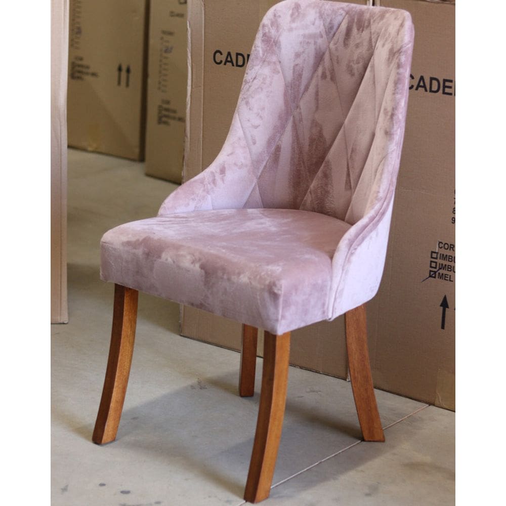 Cadeira para Mesa de Jantar Estofada - Lara - Art Salas