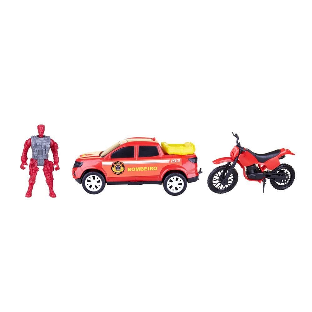 Bombeiro Kit Resgate Samba Toys 0040