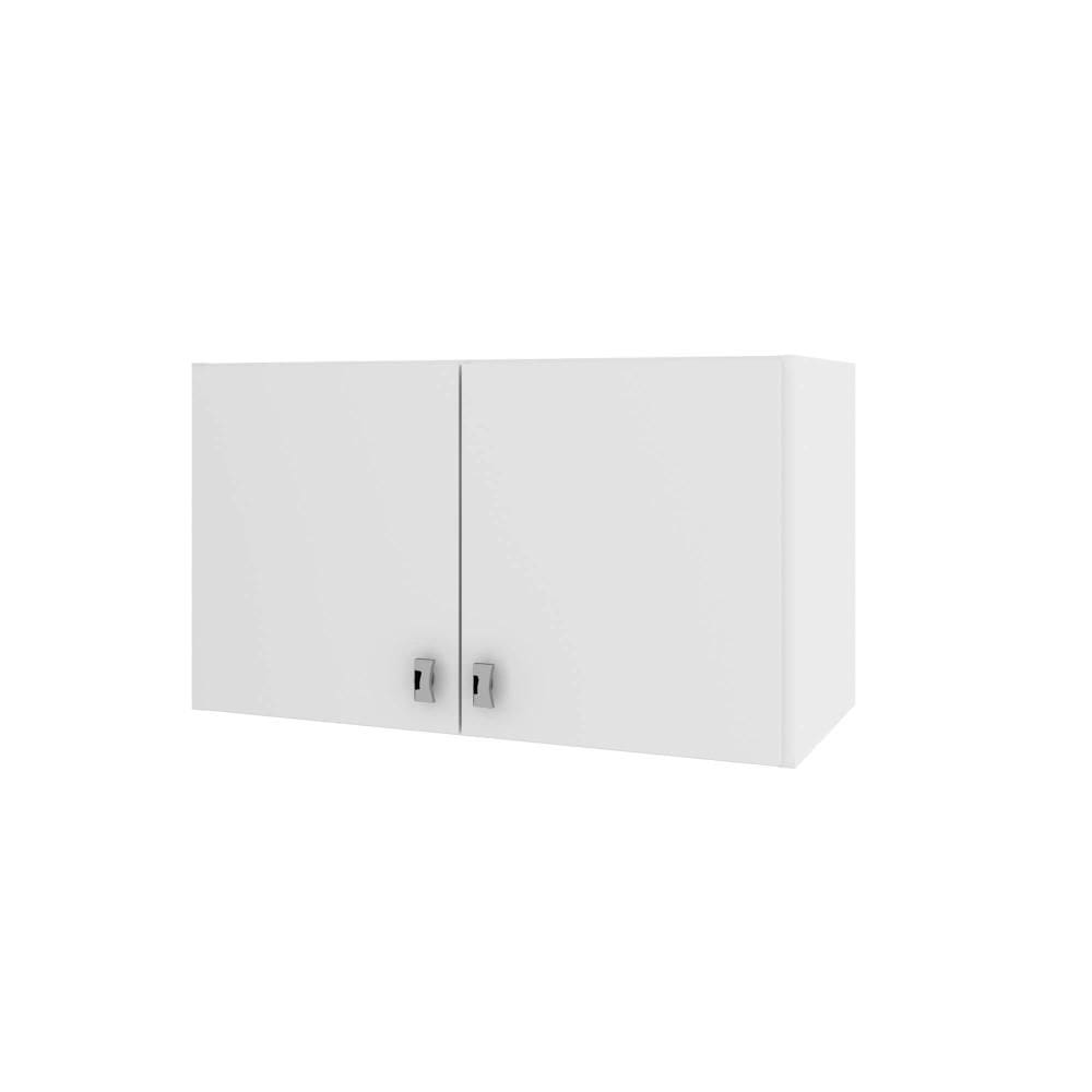 Armário Aéreo Baixo Multiuso com 2 Portas AM3103 Branco Tecnomobili