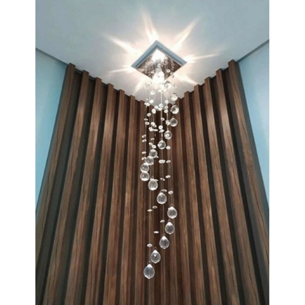 Lustre para cabeceira Sala, corredor, hall em cristal Base 14x14