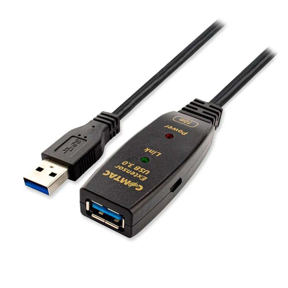 Cabo Extensor, Comtac, Usb 3.0, 10mt, Preto- 28129374