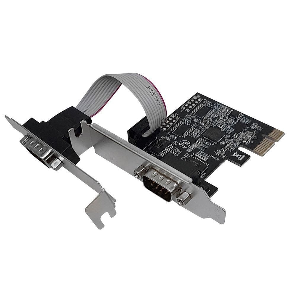 Placa Pci-e Controladora Comtac, Low Profile, 2 Seriais, Rs-232 - 27119134
