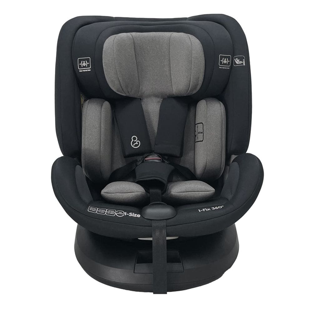 Cadeira Infantil para Auto Isofix 360 Preto/Caramelo Galzerano