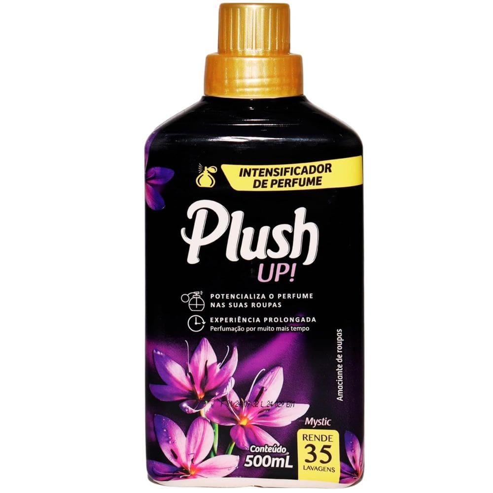 Intensificador de Perfume Para Roupas e Tecidos Amaciante Plush Up 500ml