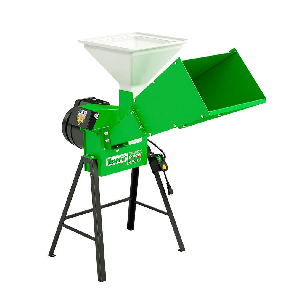 Triturador Forrageiro Monofásico 3CV NR12 TRF400F Trapp 110V