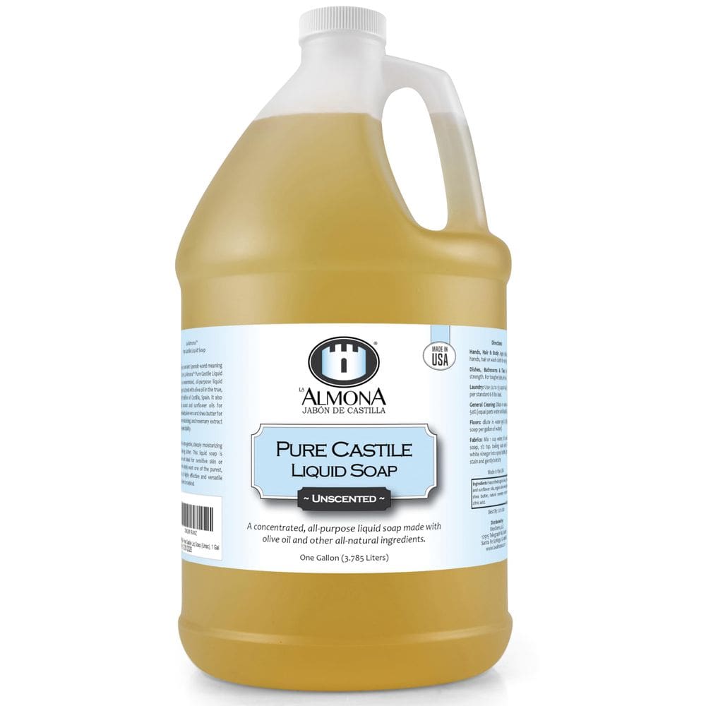 Sabonete líquido La Almona Pure Castile sem perfume 3,78L