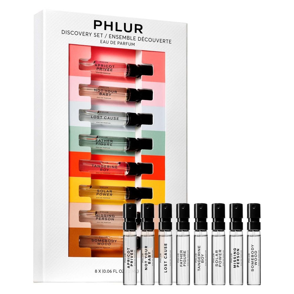 Amostra de perfume de 8 peças do kit Fragrance Discovery PHLUR de 2 ml