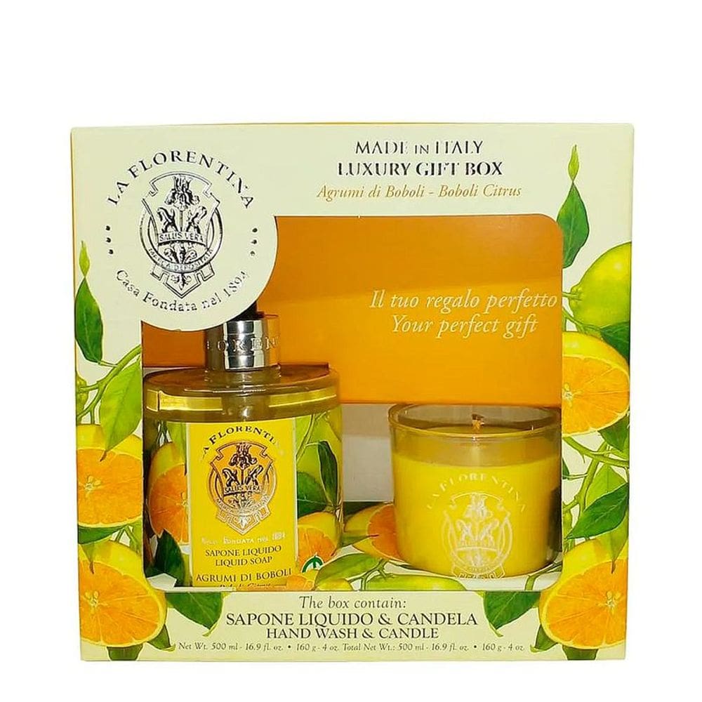 Kit La Florentina Bell Relax Boboli Citrus - Cuidados Pessoais 3 Peças