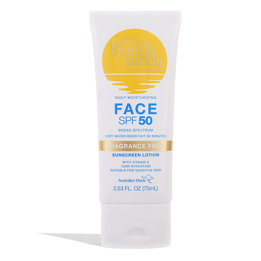 Loção facial protetora solar Bondi Sands SPF 50 75 ml sem perfume
