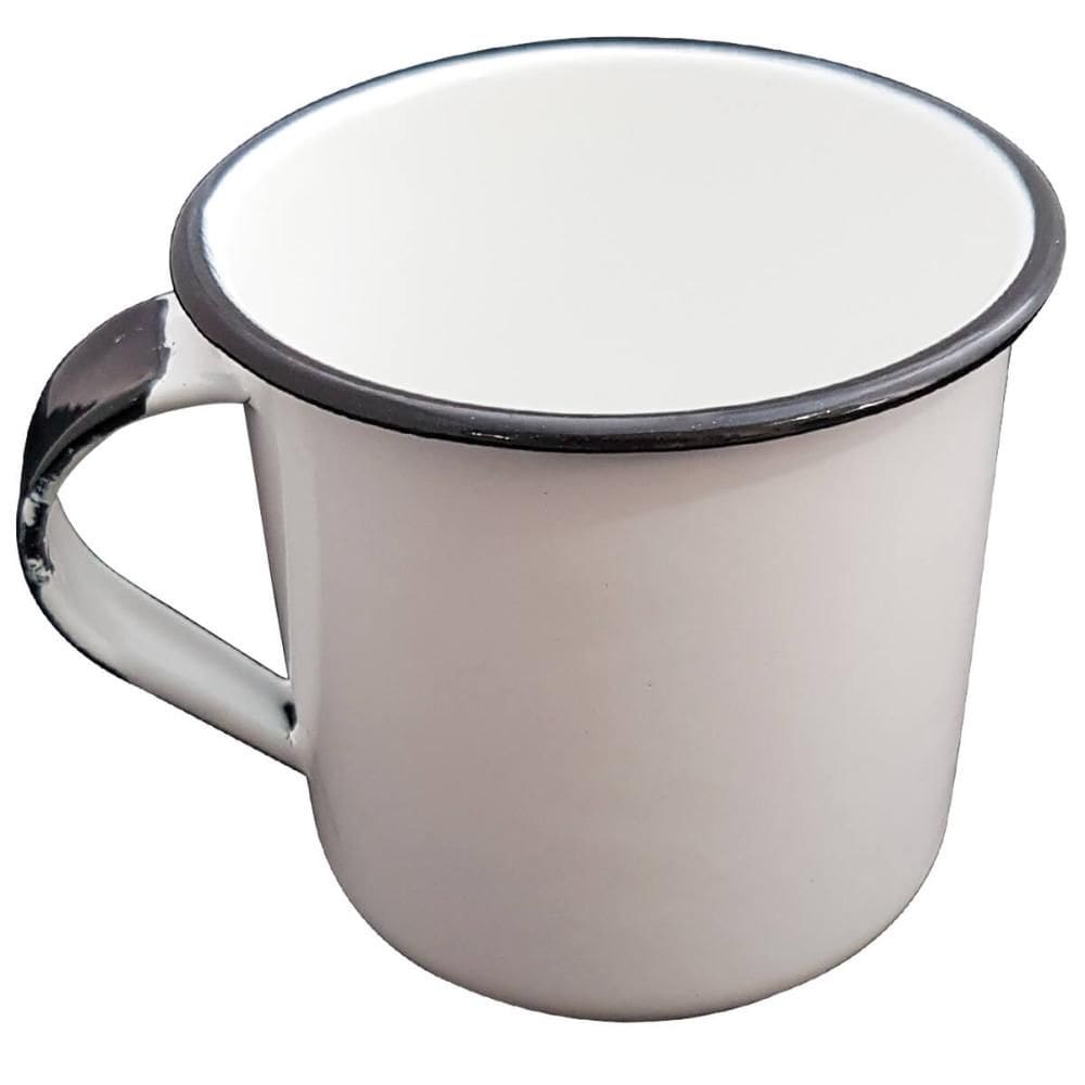 Caneca Esmaltada Xícara de Café Chá 400ml Caneca Agata