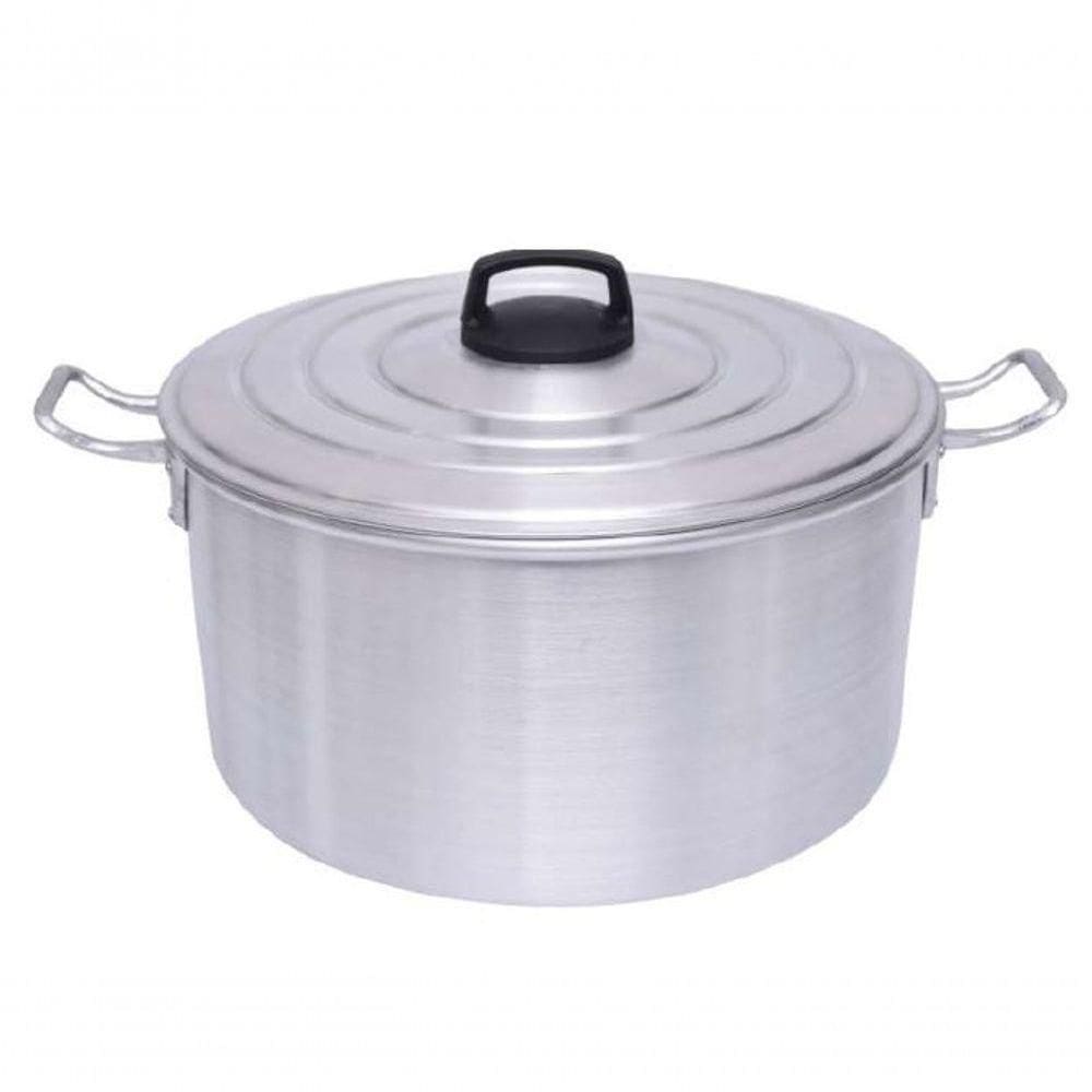 Panela Industrial Aluminio Grosso Panelão Baixo 7 Litros