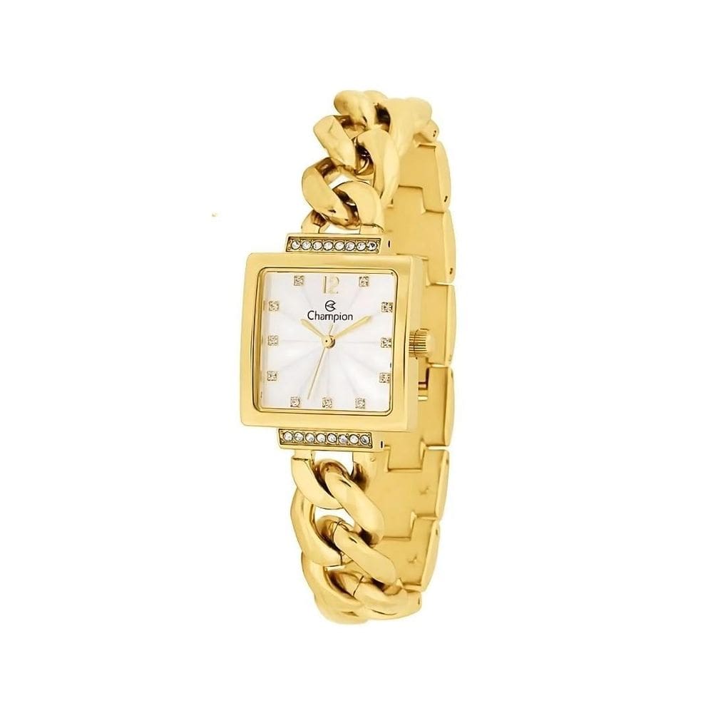 Relógio Champion Feminino Analógico Dourado Cf24831H