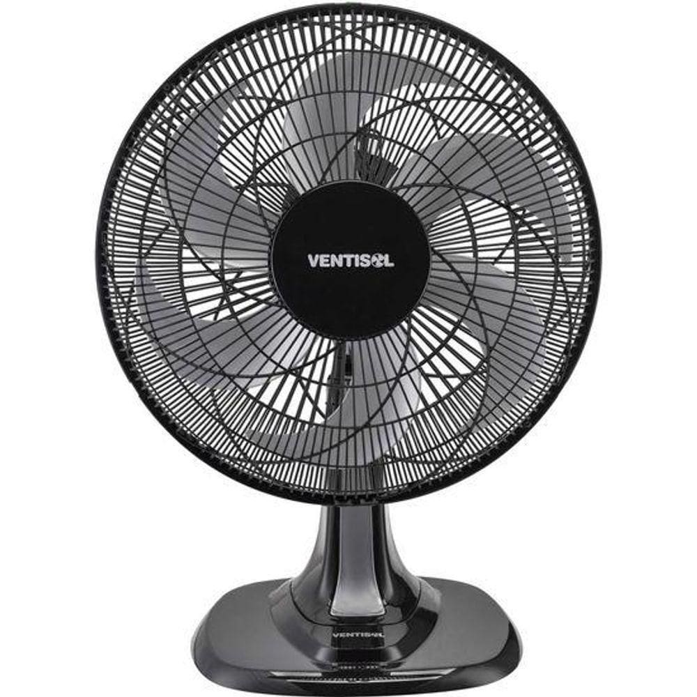 Ventilador De Mesa Ventisol Turbo 6 40cm Preto-cinza 220v f002