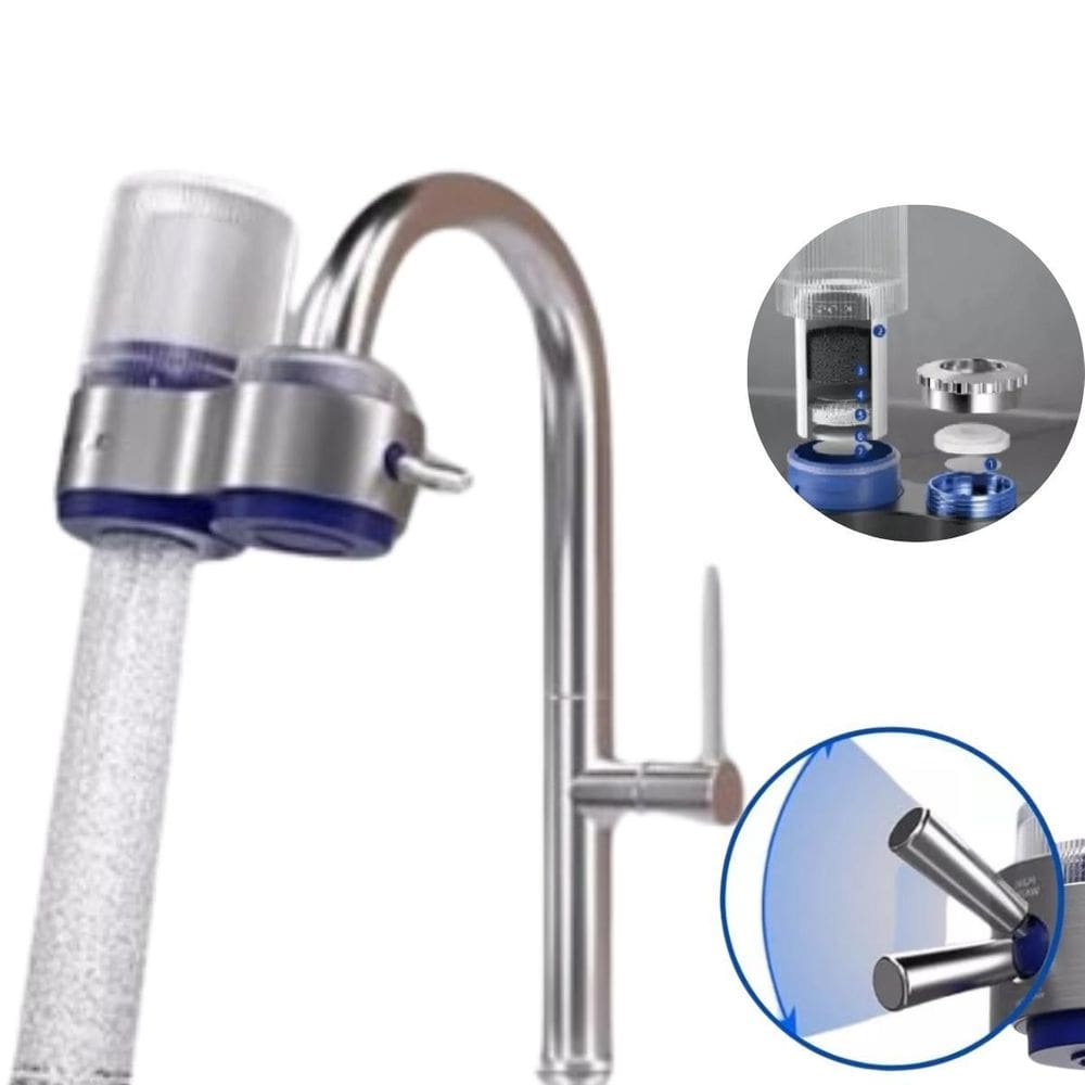 Filtro Para Torneira Com Purificação Rápida E Eficiente