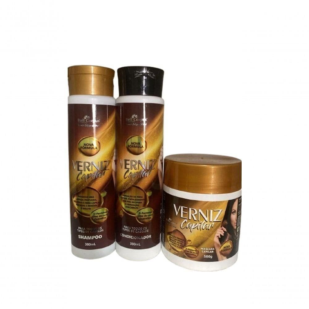 Kit Capilar Verniz (com 3) Bell Corpus