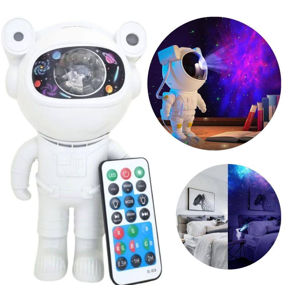 Luminária Astronauta Premium No Cinema Em Casa