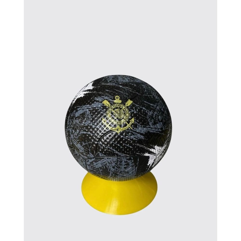 Bola Futebol Campo N°5 Corinthians Preta/Dourada Oficial1875