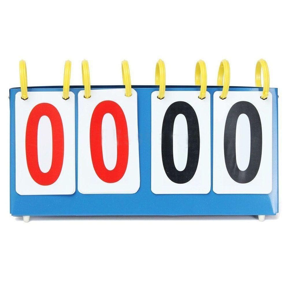 Placar Marcador De Mesa Em Metal – Contador De Pontos Para Jogos, Esportes E Competições!