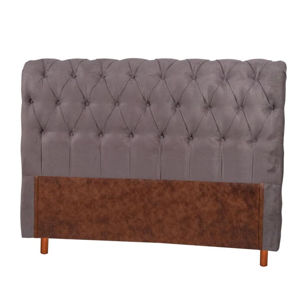 Cabeceira Estofada King Lecce 199x128x24 Bom Pastor